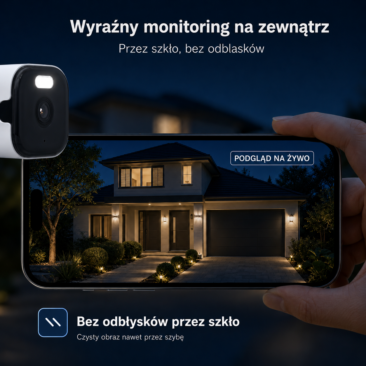 Maxeli™ PRO - Kamera Okienna 2K