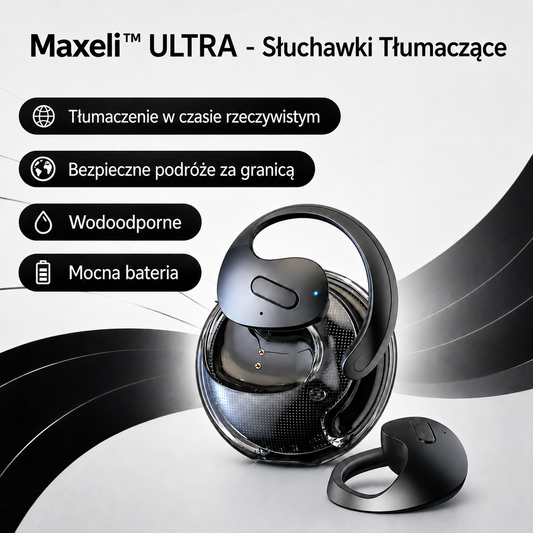 Maxeli™ ULTRA - Słuchawki Tłumaczące