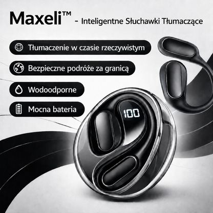 Maxeli™ - Inteligentne Słuchawki Tłumaczące