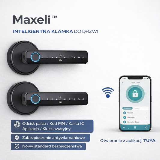 Maxeli™ - Smart klamka do drzwi